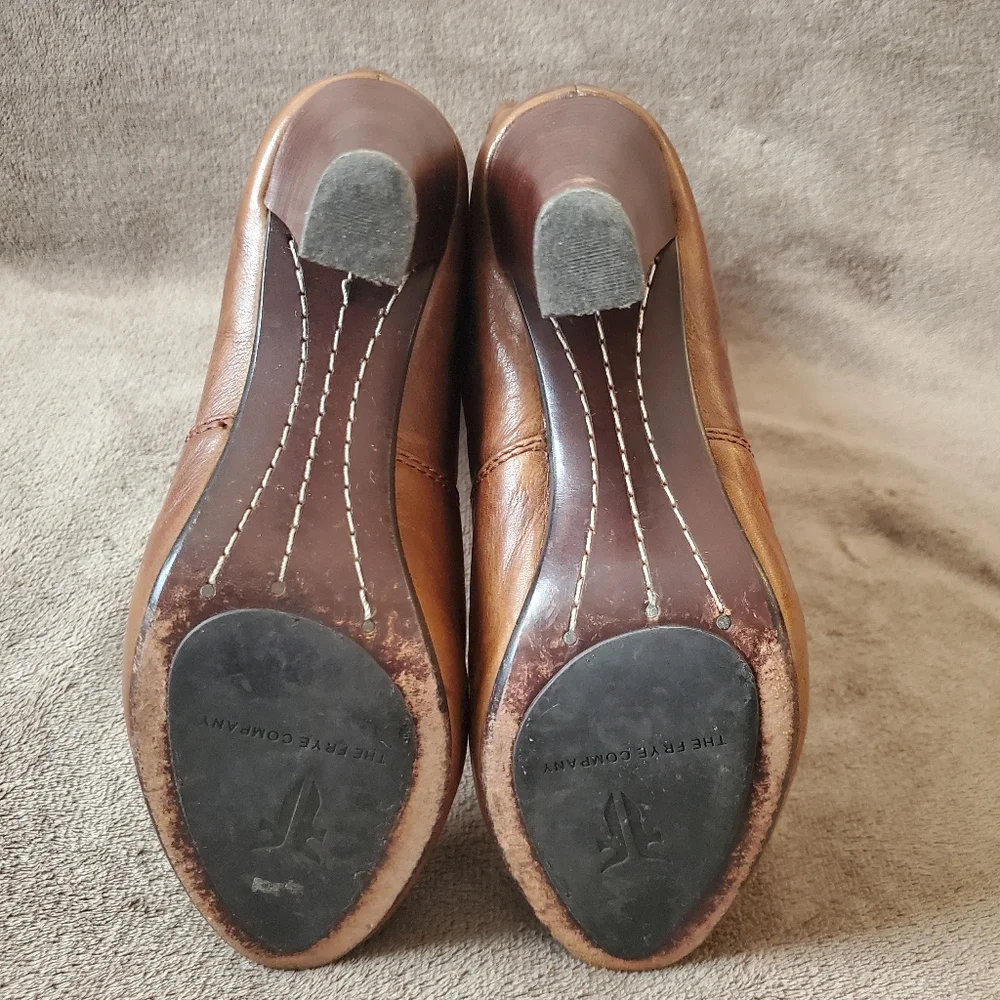 FRYE Brown Leather Boots - Picture 8 of 13